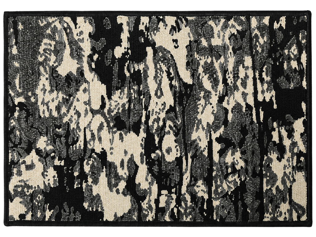 Коврик для пола Fade, полиэстер-резина, абстрактный узор, 40×60 см, 4 дизайна (цена за 1шт)