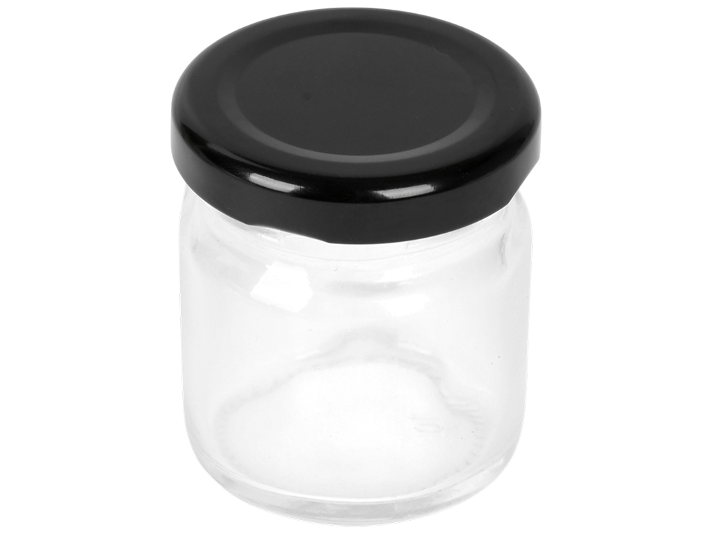 Банка для хранения Mini Jar, стеклянная с металлической крышкой, 50 мл