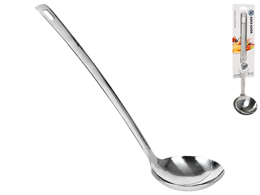 Половник кухонный Steel из нержавеющей стали, 33,5×9 см