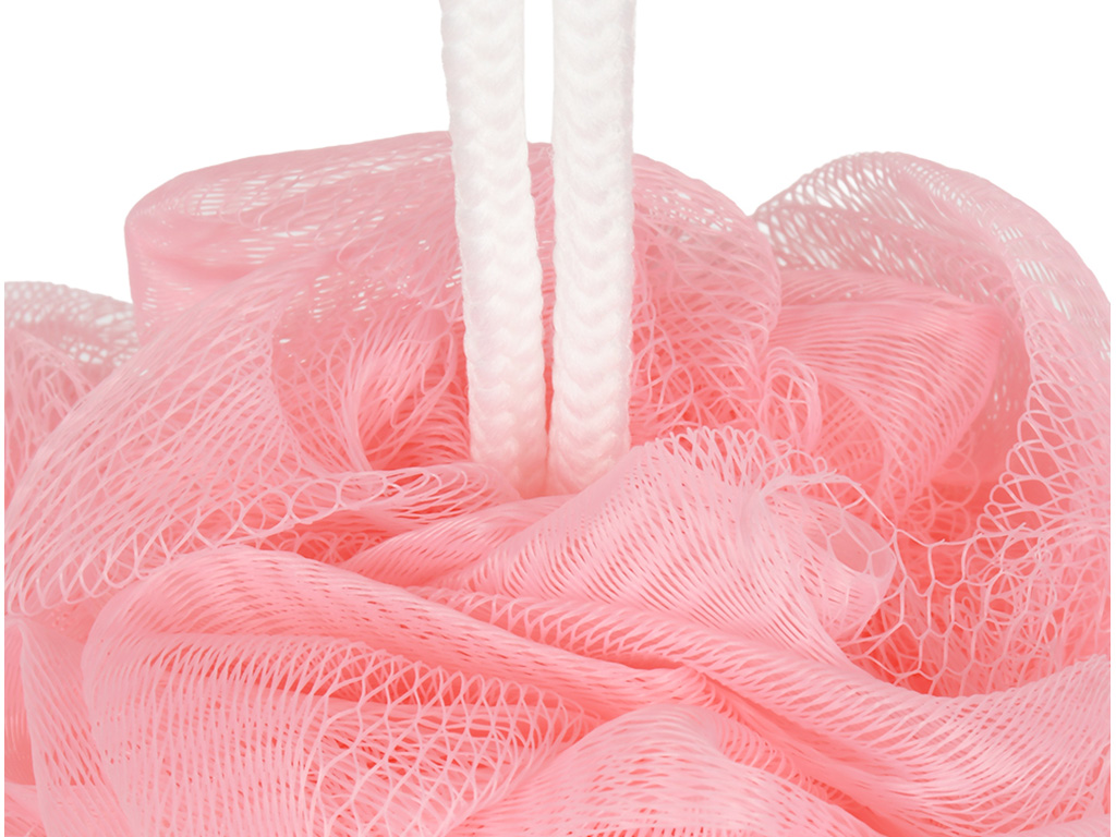 Мочалка-бант, полиэтилен, 17×23см (цена за 1шт)