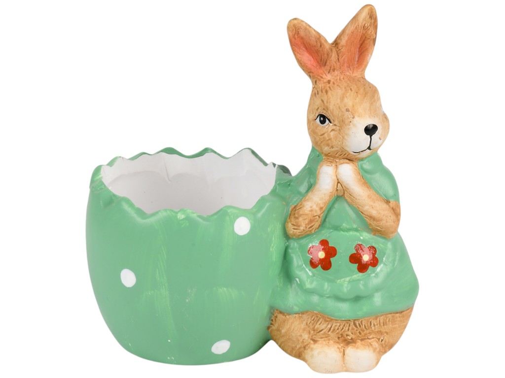 Подставка для яиц Easter, керамика, 12х11см, 2 дизайна (цена за 1шт)