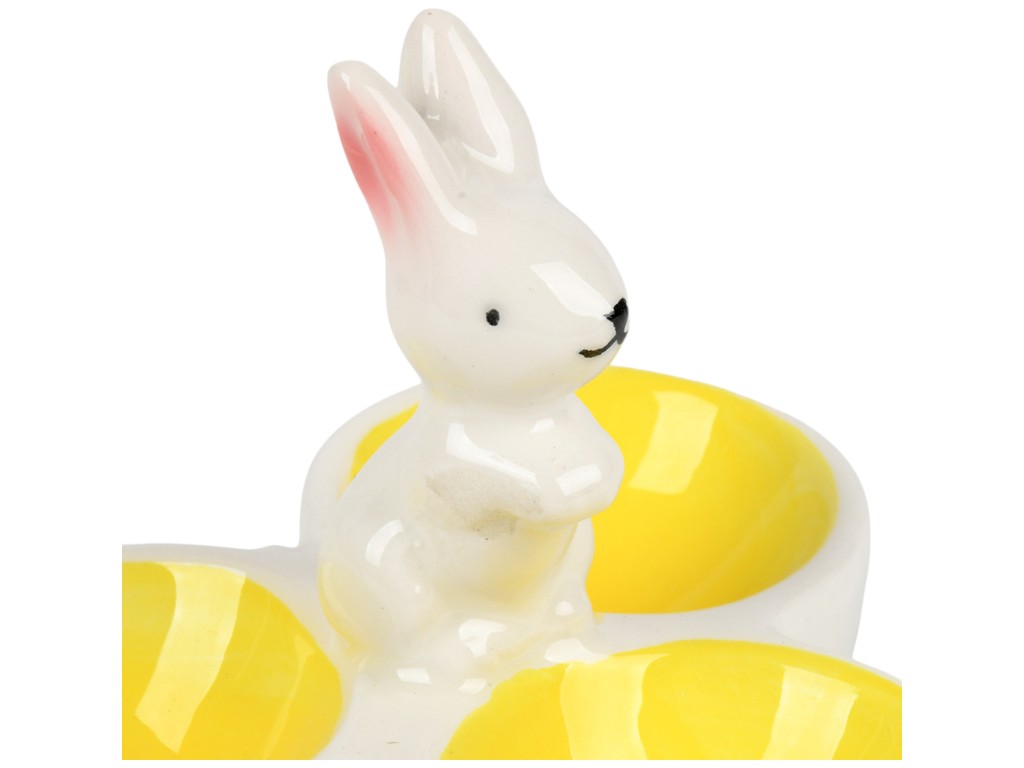 Подставка для яиц Easter, керамика, 9,5х7,5см, 2 дизайна (цена за 1шт)