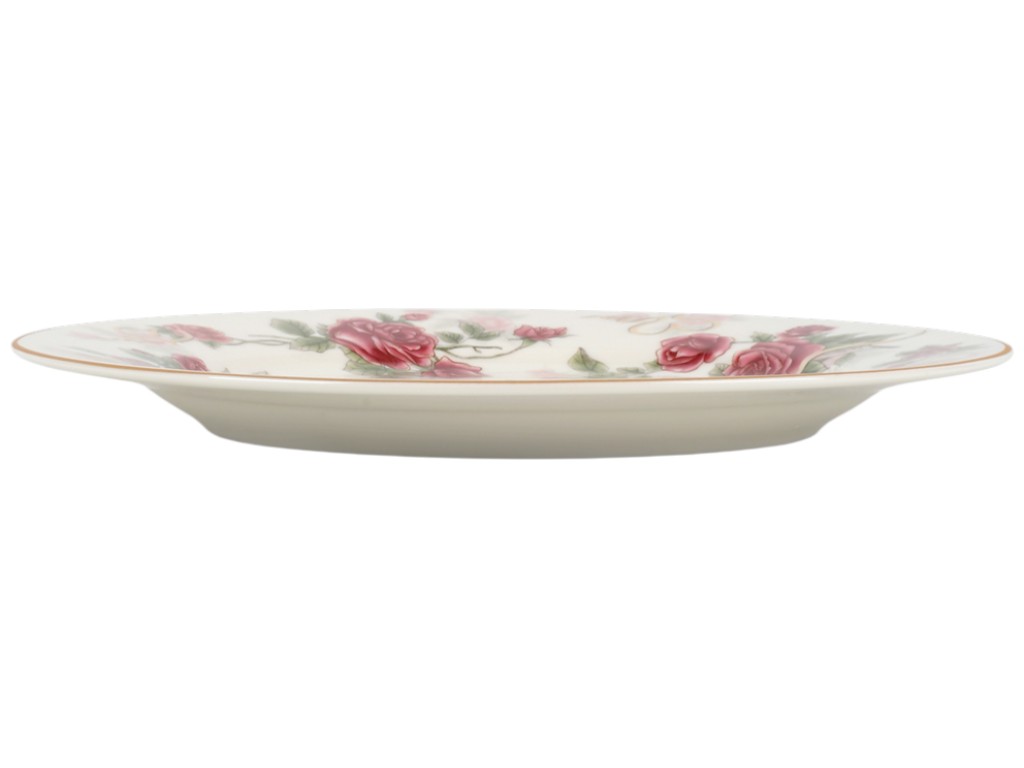 Тарілка сервірувальна Royal Rose, порцеляна, 19см (ціна за набір 2шт)