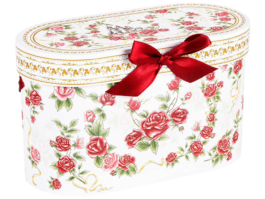 Набор чашек Royal Rose, фарфоровые с цветочным декором, 300 мл, 2 шт (цена за набор)
