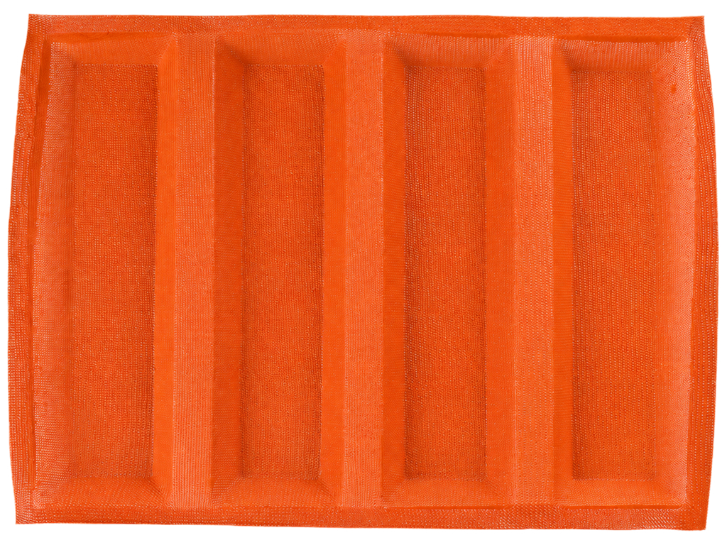 Форма силиконовая микроперфорированная для багетов, 45×35 см