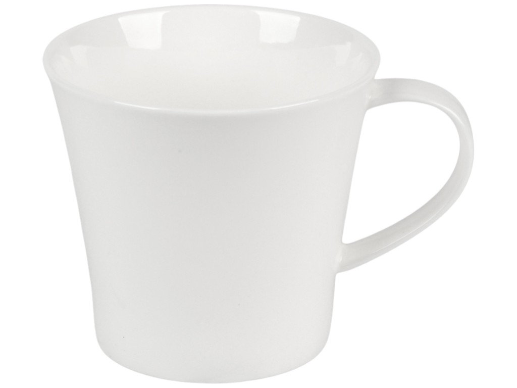 Чашка Pure white, порцеляна, 350мл, колір білий