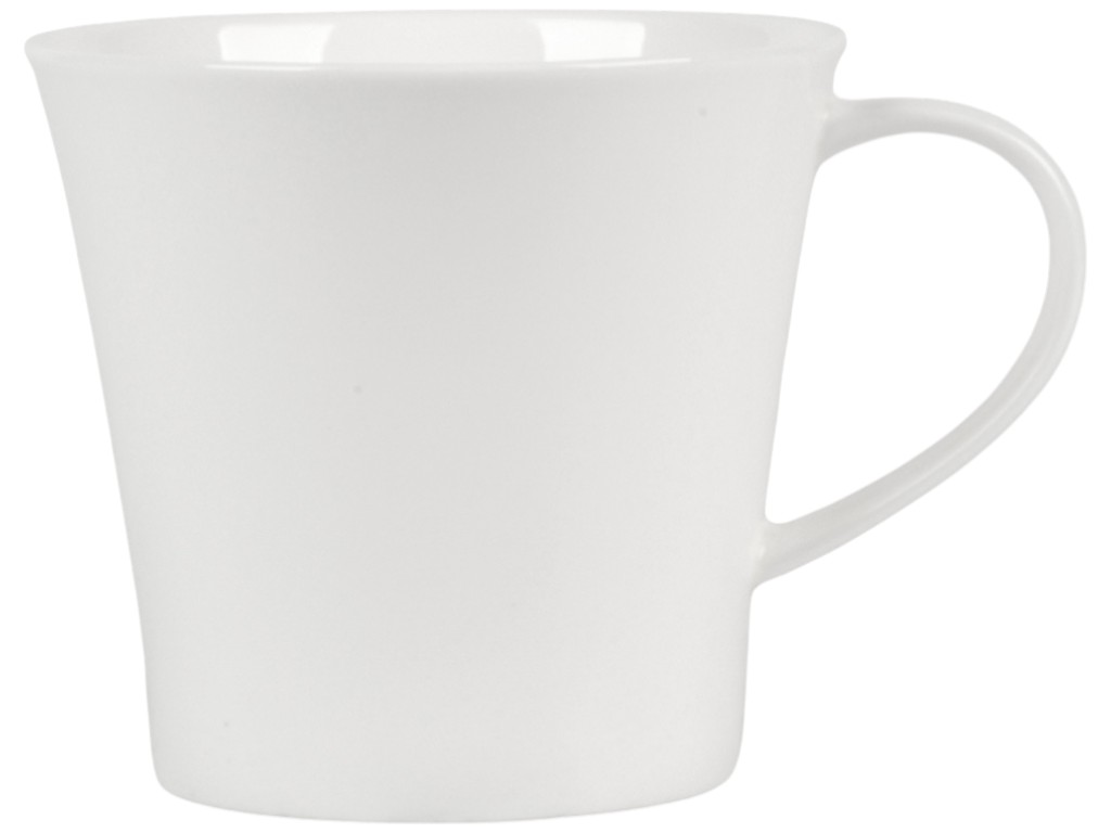 Чашка Pure white, порцеляна, 350мл, колір білий