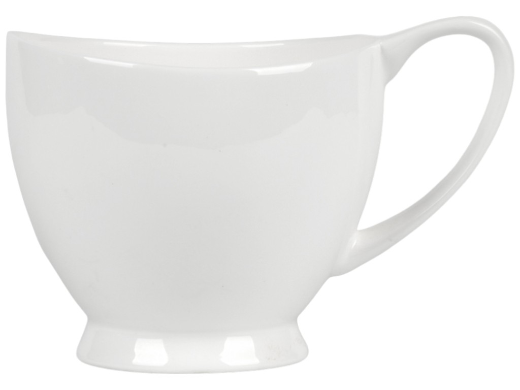 Чашка Pure white, порцеляна, 350мл, колір білий