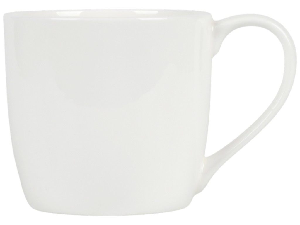 Чашка Pure white, порцеляна, 350мл, колір білий