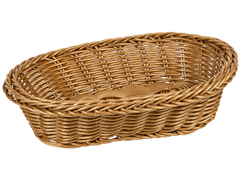 Кошик плетений Natural Serve, поліротанг, овальна форма, 26×20 см