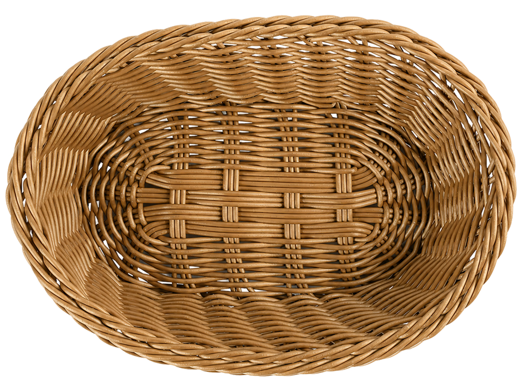 Кошик плетений Natural Serve, поліротанг, овальна форма, 26×20 см