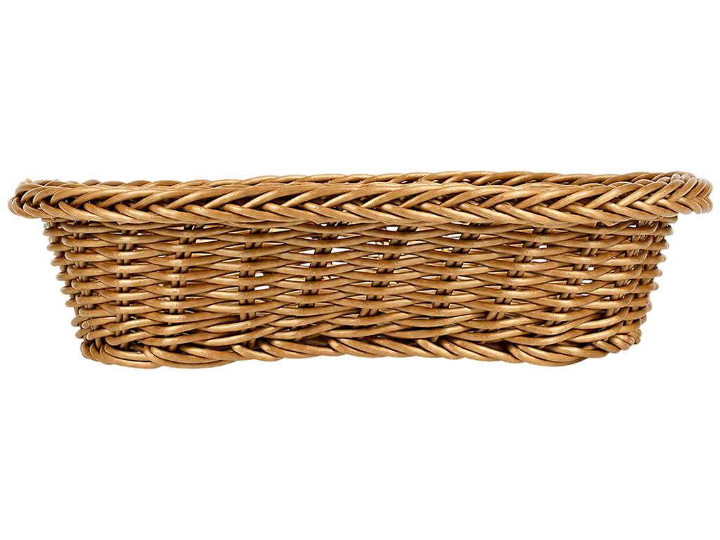 Кошик плетений Natural Serve, поліротанг, овальна форма, 29×23 см