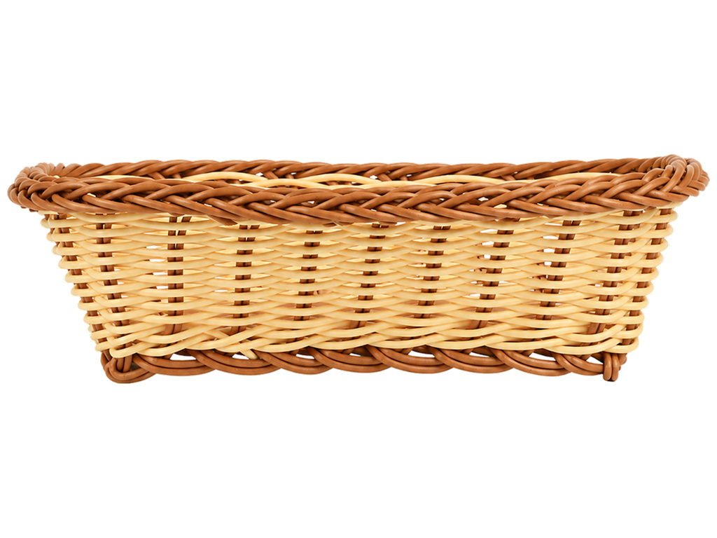 Кошик плетений Sunrise Basket, поліротанг, прямокутна форма, 26×20 см