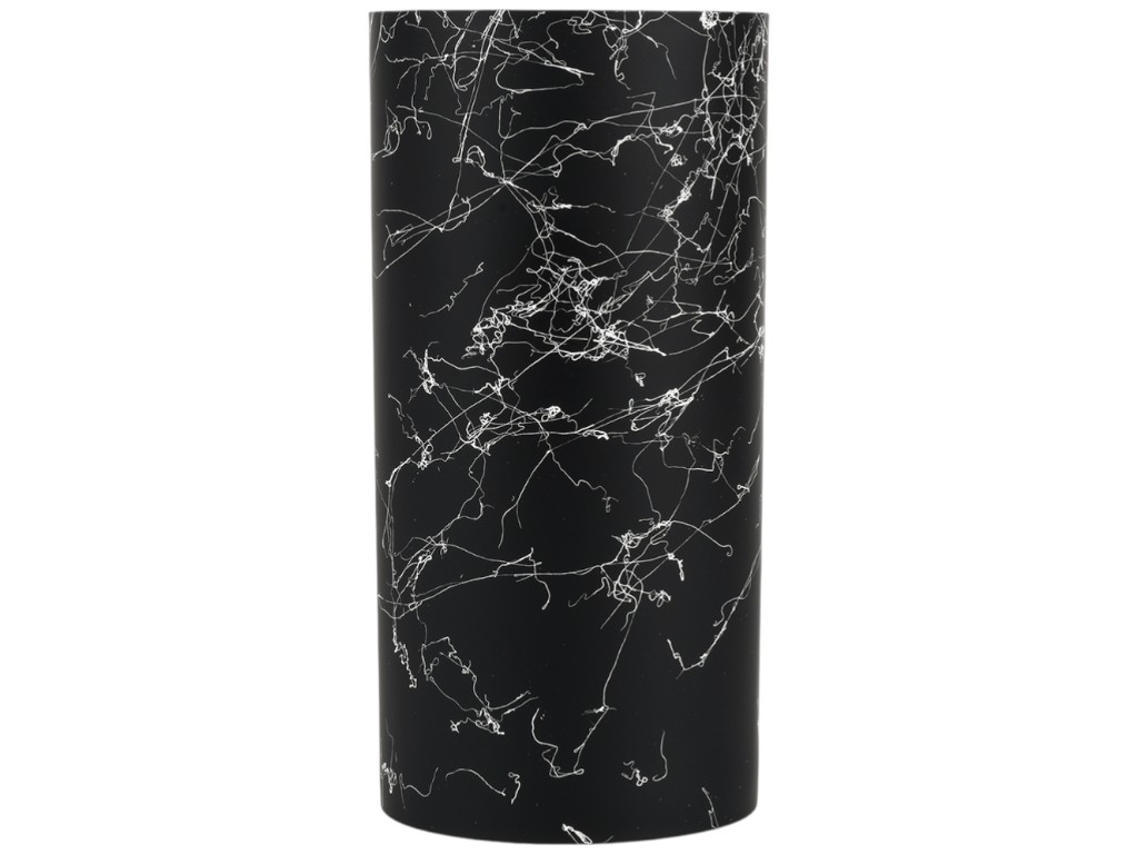 Подставка для ножей Marble, универсальная, пластик, 22×11см, цвет черный