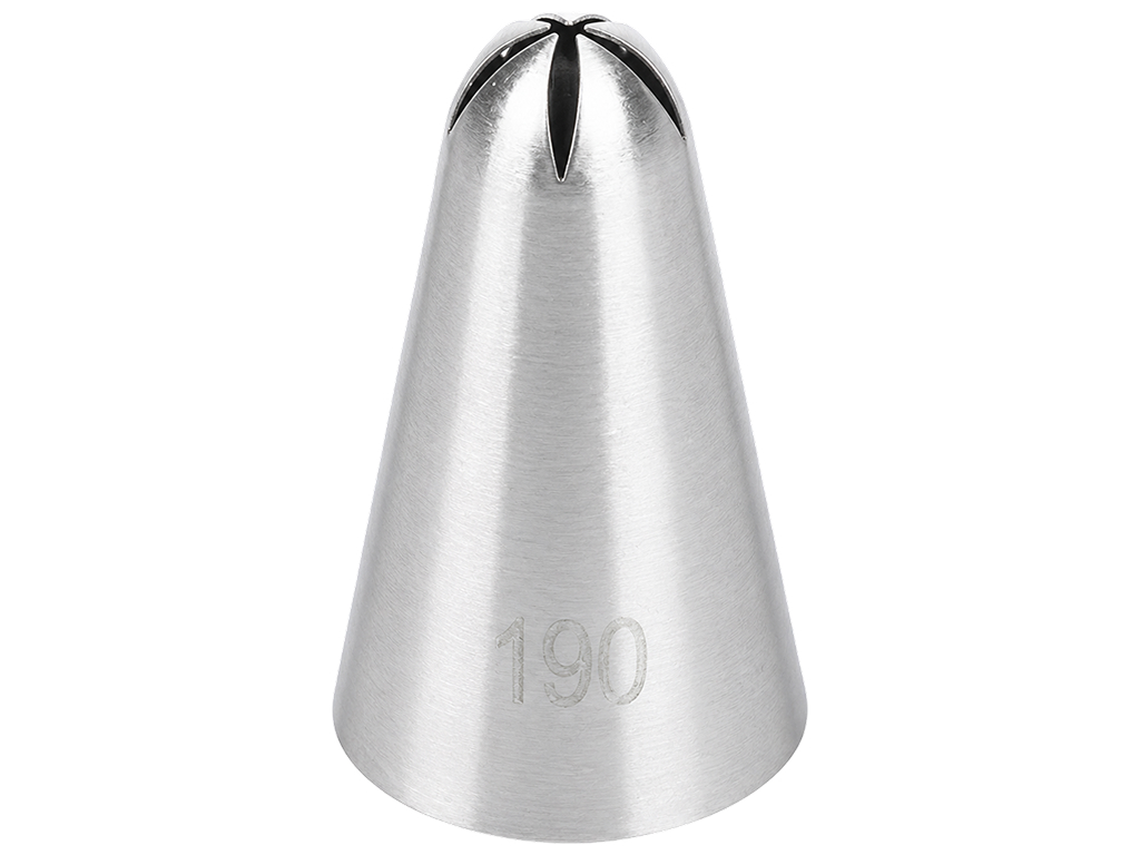 Насадка для кондитерського мішка Бузок №190, нержавіюча сталь, 3,5×2 см (ціна за 1шт)