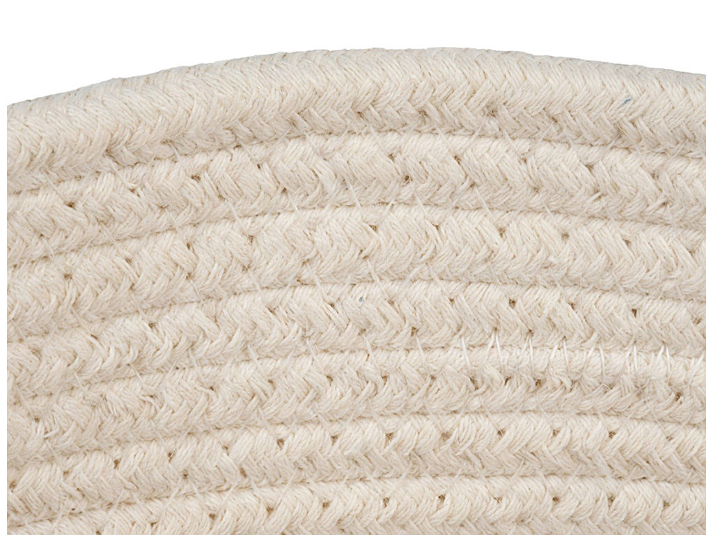 Корзина с ручками, хлопок, 35×12×16см, цвет бежевый