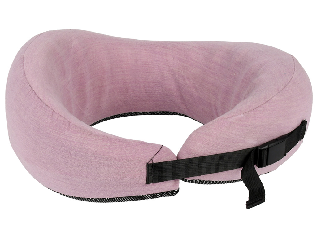 Подушка ортопедическая дорожная с эффектом памяти, полиэстер, 29×26×12см (цена за 1шт)