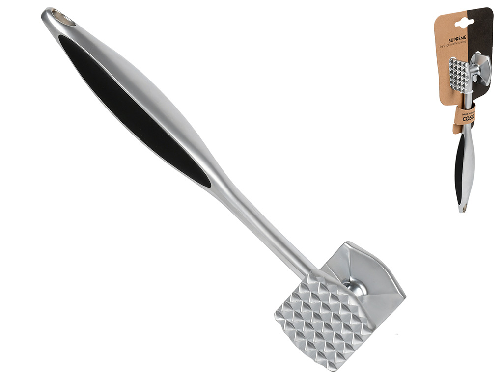 Молоток для мяса, металл оцинкованный, 22,5×5см, цвет серебристый