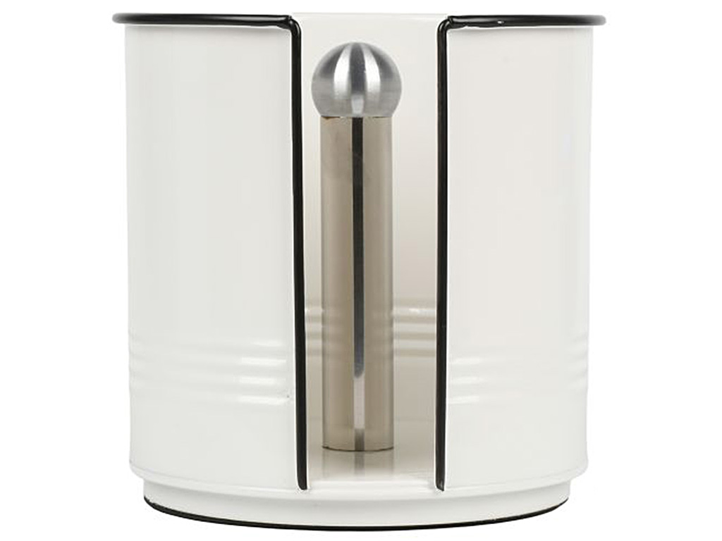 Подставка для бумажных полотенец Home Ace, металл, 17×7см, цвет белый