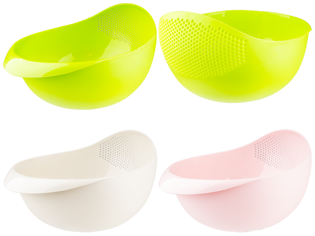 Миска-друшляк Joseph 23х18х13см, 1л (кольори асорті)