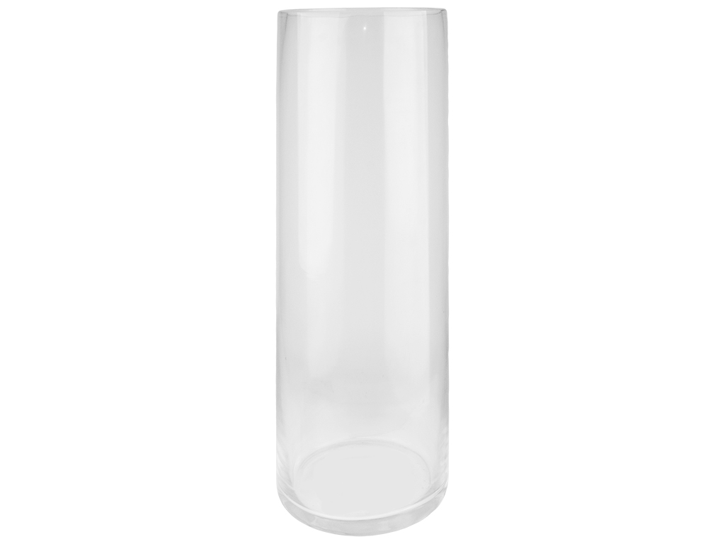 Ваза стеклянная 10х10х30,1см