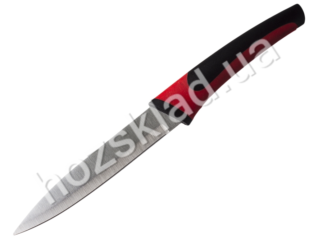Нож кухонный Black-Red нержавеющая сталь 23см