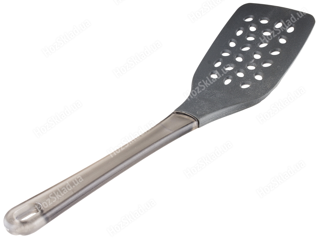 Лопатка с прорезями Taste нейлон, для посуды с антипригарным покрытием 34,5см (цвета ассорти)