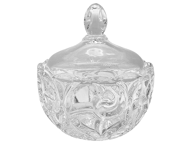 Цукорниця скляна 10,5х12см