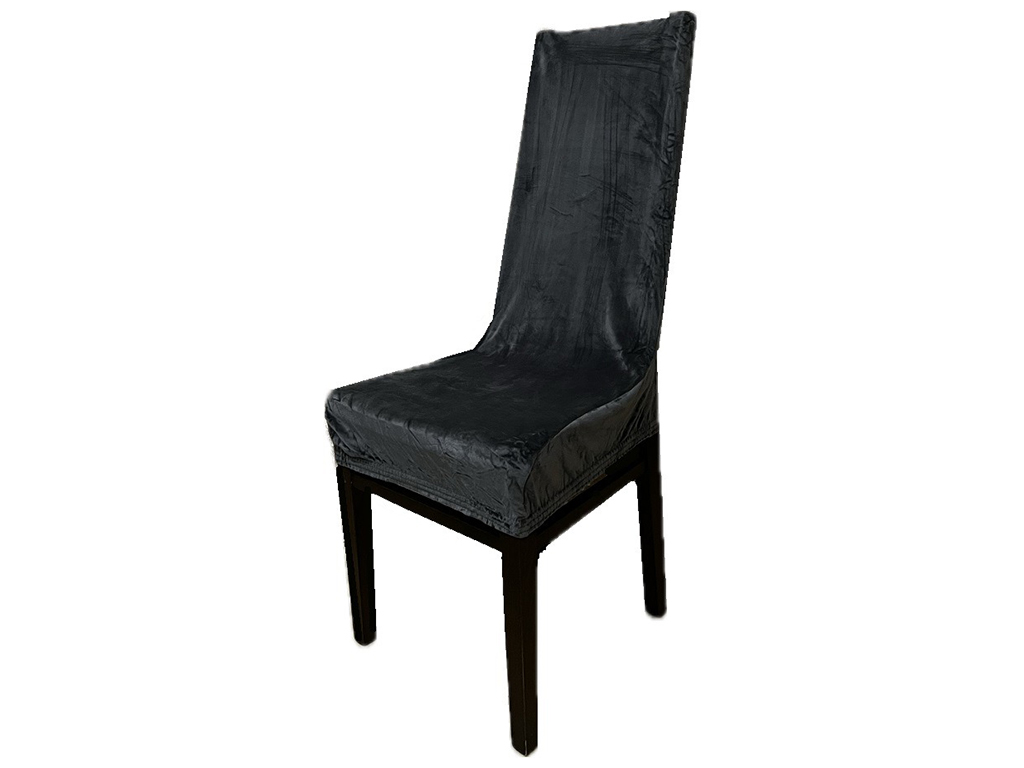 Чехол на стул натяжной Grey, 50x40см~65x45см