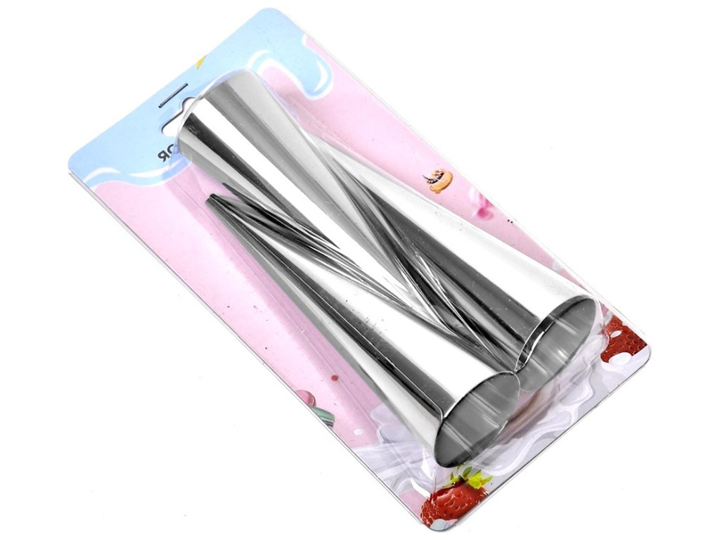 Форма для трубочок Конус (ціна за набір 3шт)