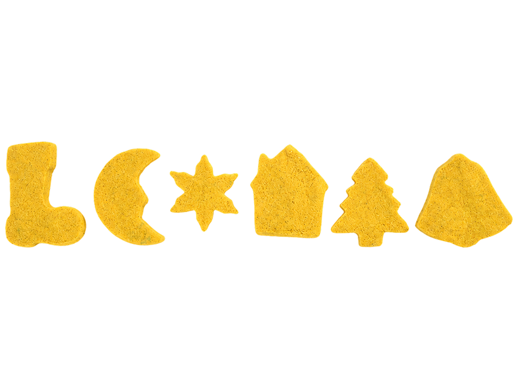 Формочки фигурные для печенья Christmas, нержавеющая сталь, 6 шт (цена за набор)