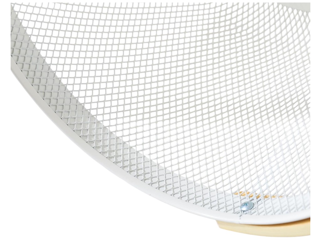 Корзина с ручкой, железо крашеное, дерево, 25,5×17,5см