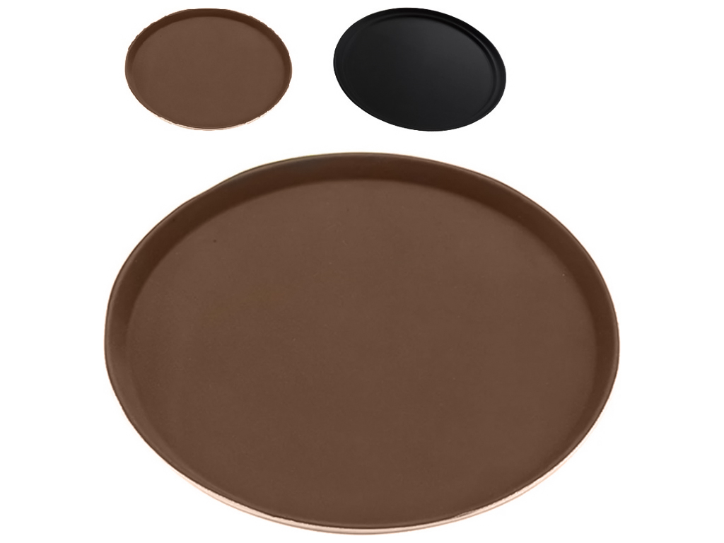 Поднос пластиковый Antislip, 28см