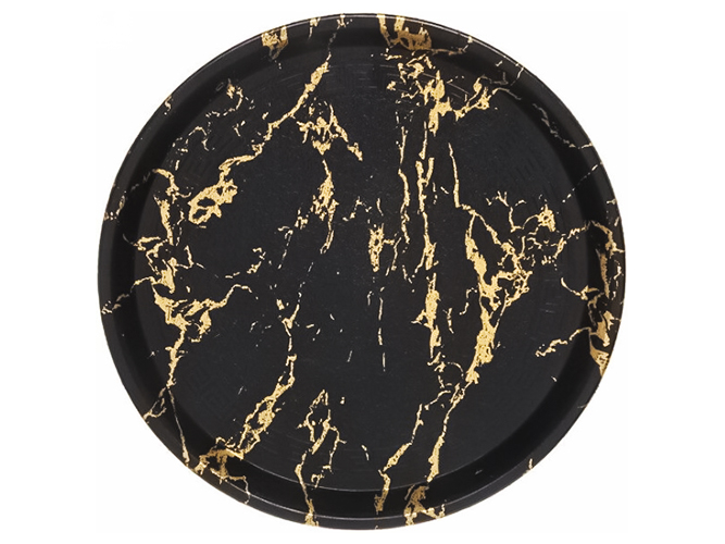 Поднос пластиковый Marble, 35см