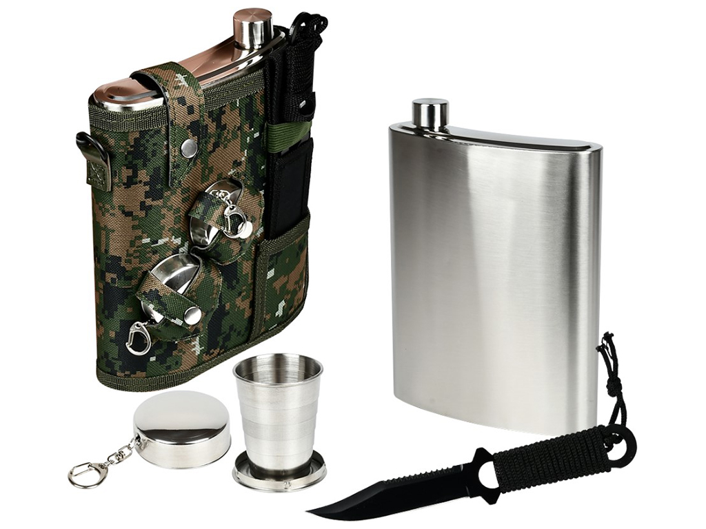 Набор туристический для охотника/рыболова Ukraine в камуфляжной сумке (цена за набор 5 предмета)