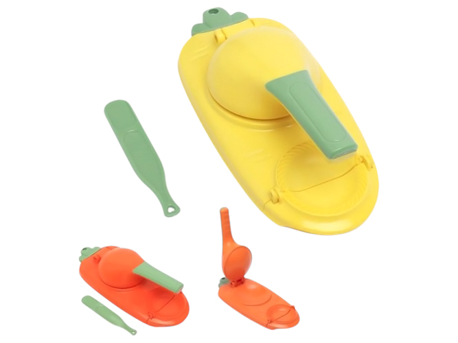 Прес-форма для розкочування тіста та ліплення пельменів/вареників, 26,5x13см