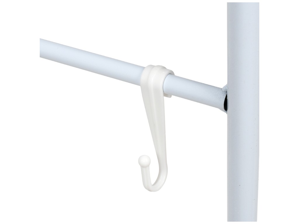 Полка-стеллаж в ванную/кухню, крашеное железо, 47×25×163см