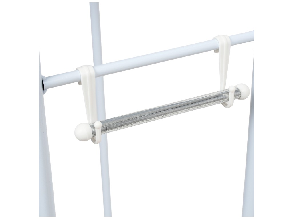 Полка-стеллаж в ванную/кухню, крашеное железо, 47×25×163см