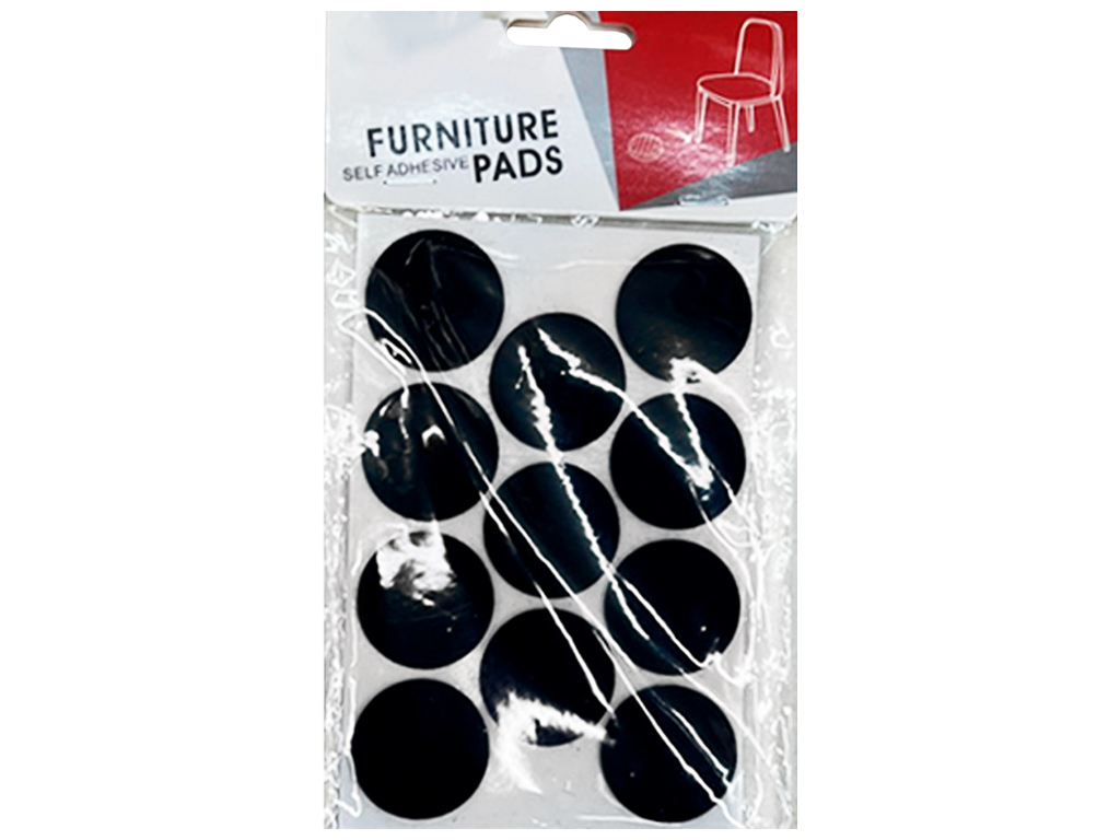 Наклейки на ножки стула/стола, круг, 11шт, 3,5см