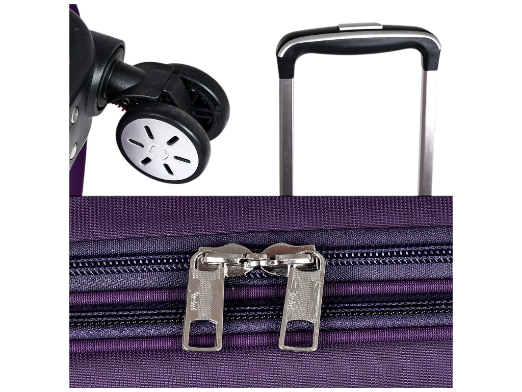 Валіза з кодовим замком, полікарбонат, метал, 43х39х22см (ціна за 1шт)