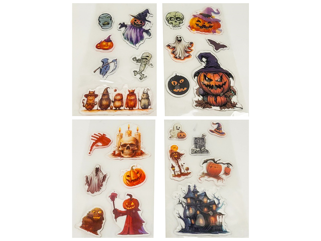 Наклейка на вікна Halloween, 15х25см
