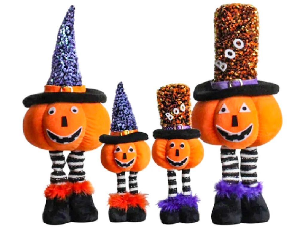 Фигура Тыква Halloween, 62см, ноги телескопические