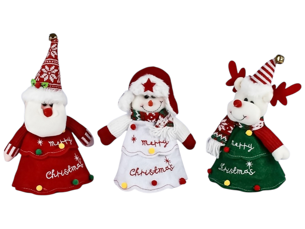Фигура новогодняя с карманом для сладостей "Gnome" 30см R95937 (360шт)