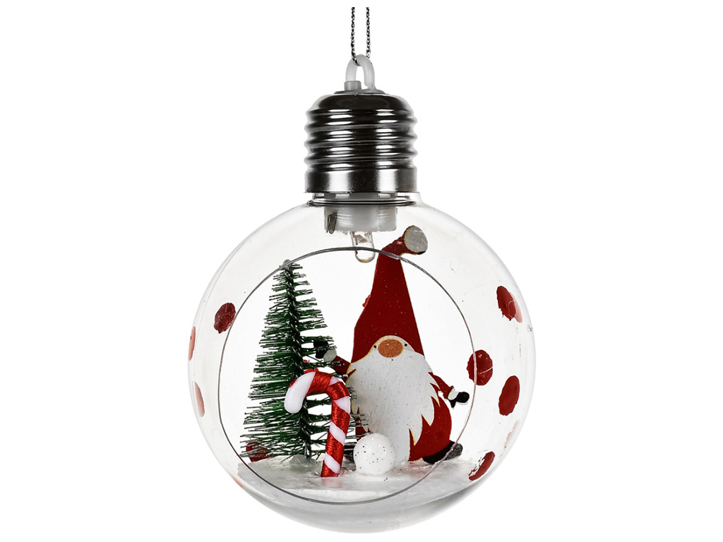 Іграшка-підвіска новорічна Lamp, 10см
