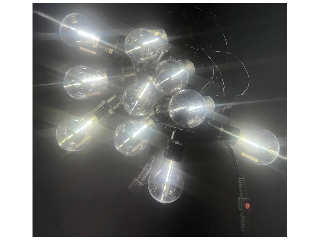 Гирлянда светодиодная наружная Лампочки, 5м, 10led