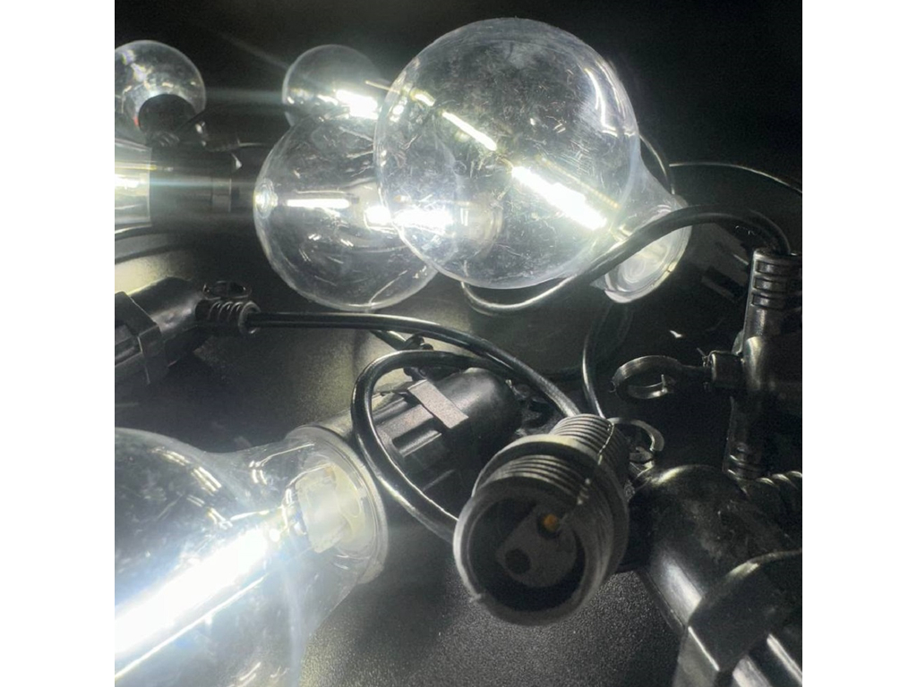 Гірлянда світлодіодна зовнішня Лампочки, 5м, 10led