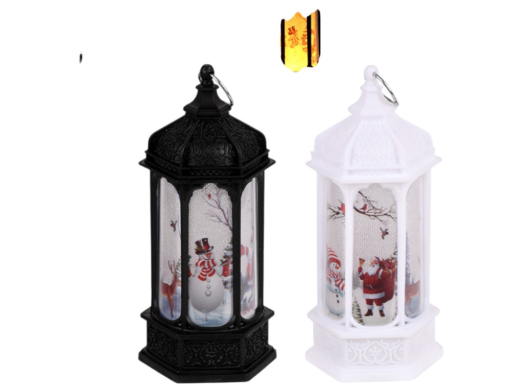 Лампа-ліхтар, 13.5×6.5 см, світлодіодне підсвічування, на батарейках