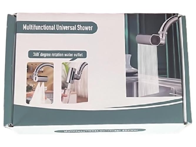 Насадка на кран аэратор Водопад, 16,5x10,5x5см