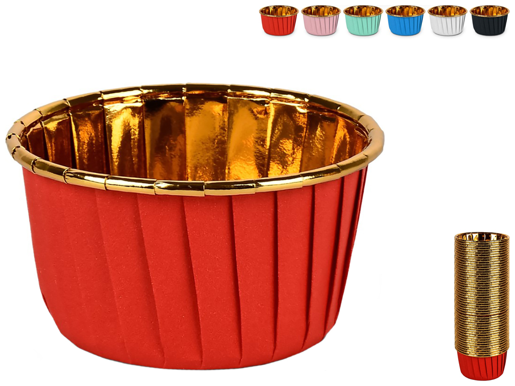 Формочки бумажные для кексов Classic, 5х4см (цена за упаковку 50шт)