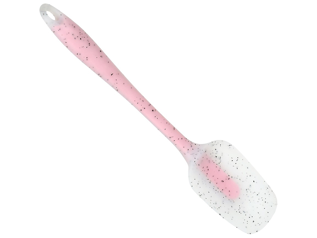 Лопатка силикон Clear glitter, 28см